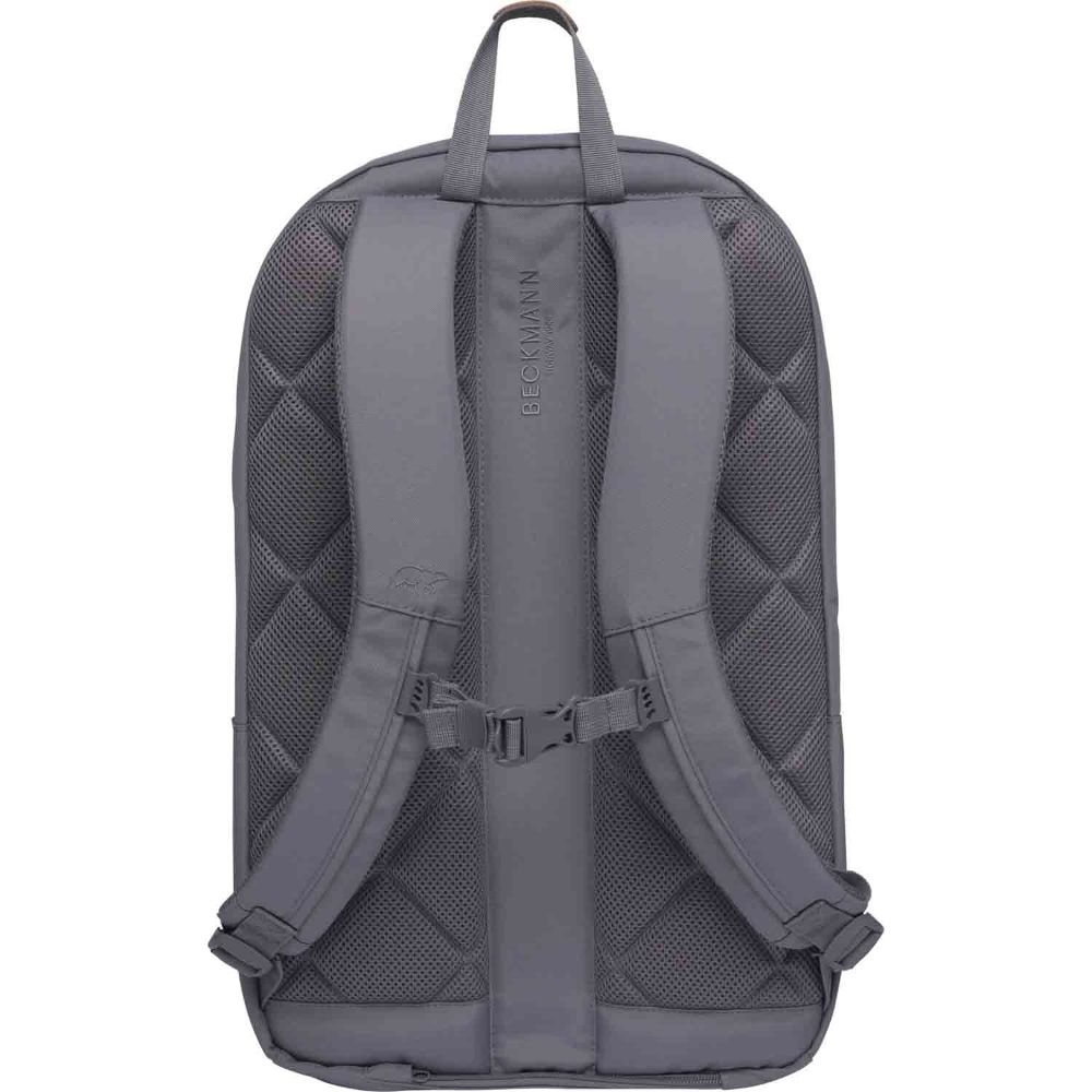 Beckmann City Max Warm Grey Schulrucksack