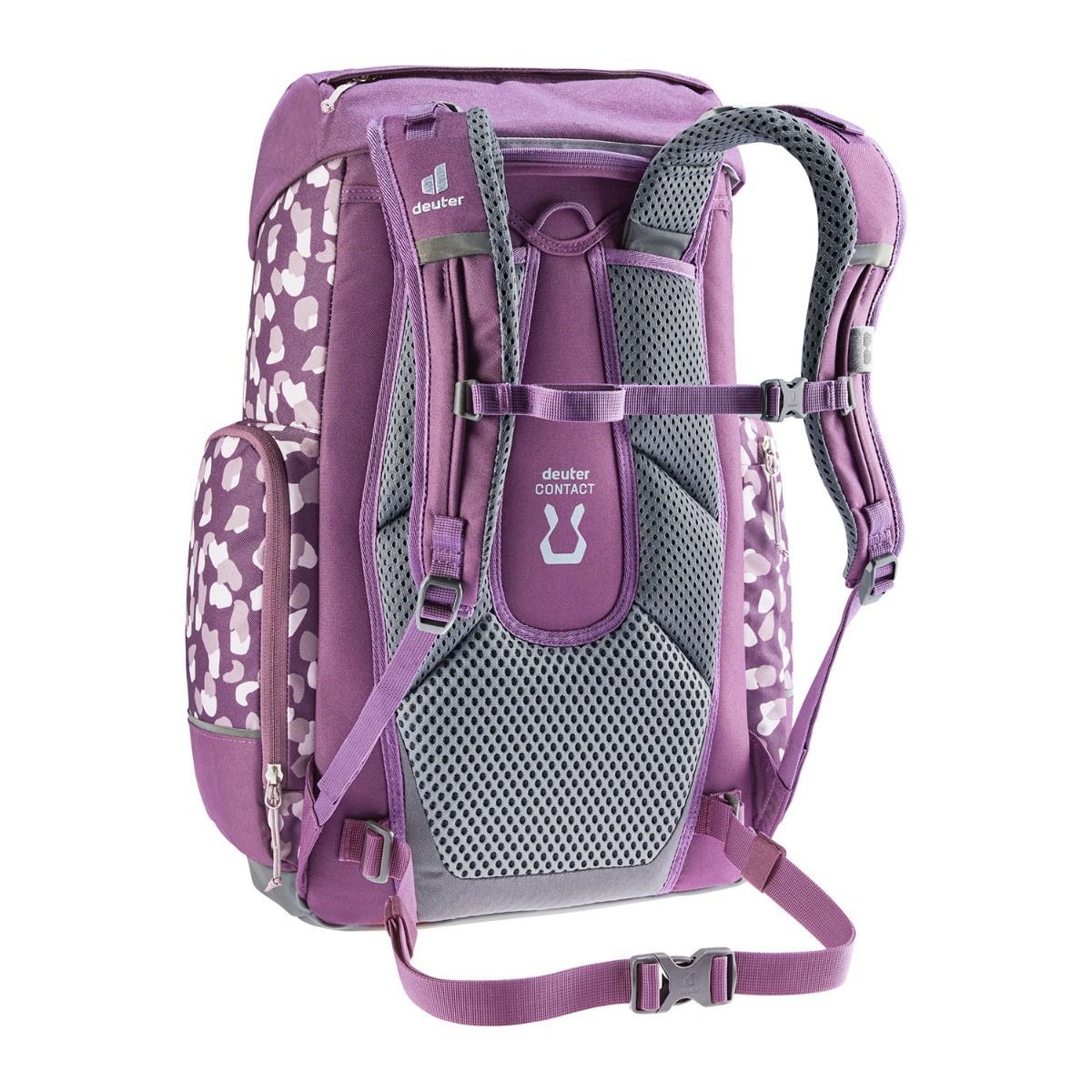 Deuter Scula Plum Dots Schulrucksack