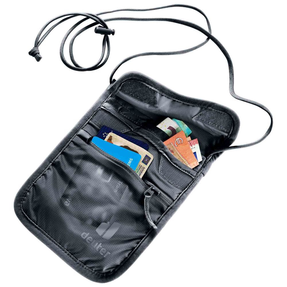 Deuter Security Wallet II Black Brustbeutel Umhängetasche