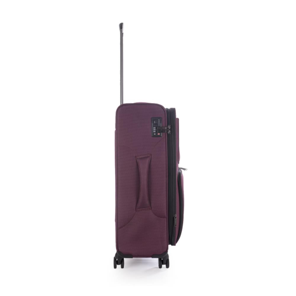 Stratic Bendigo Light + Aubergine 4-Rollen Trolley M 65cm