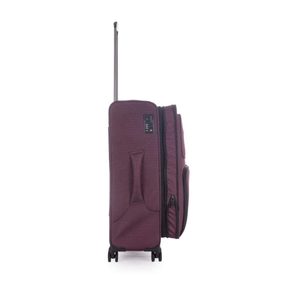 Stratic Bendigo Light + Aubergine 4-Rollen Trolley M 65cm