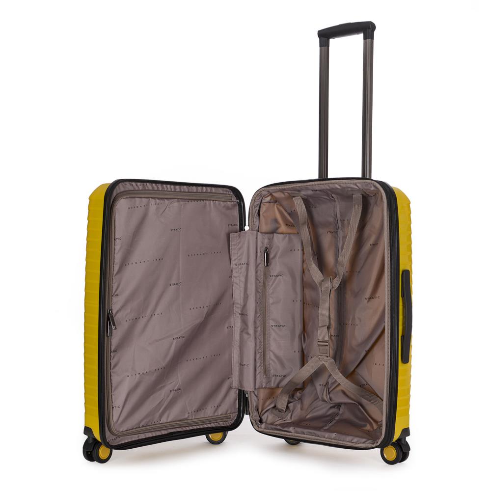 Stratic Bright + Yellow Gold 4-Rollen Trolley M 66cm