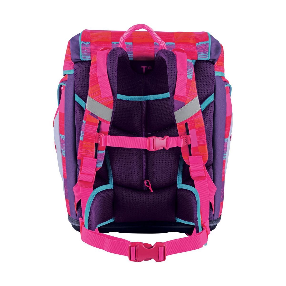 Scout Alpha Pink Rainbow Schulrucksack Set 4tlg.