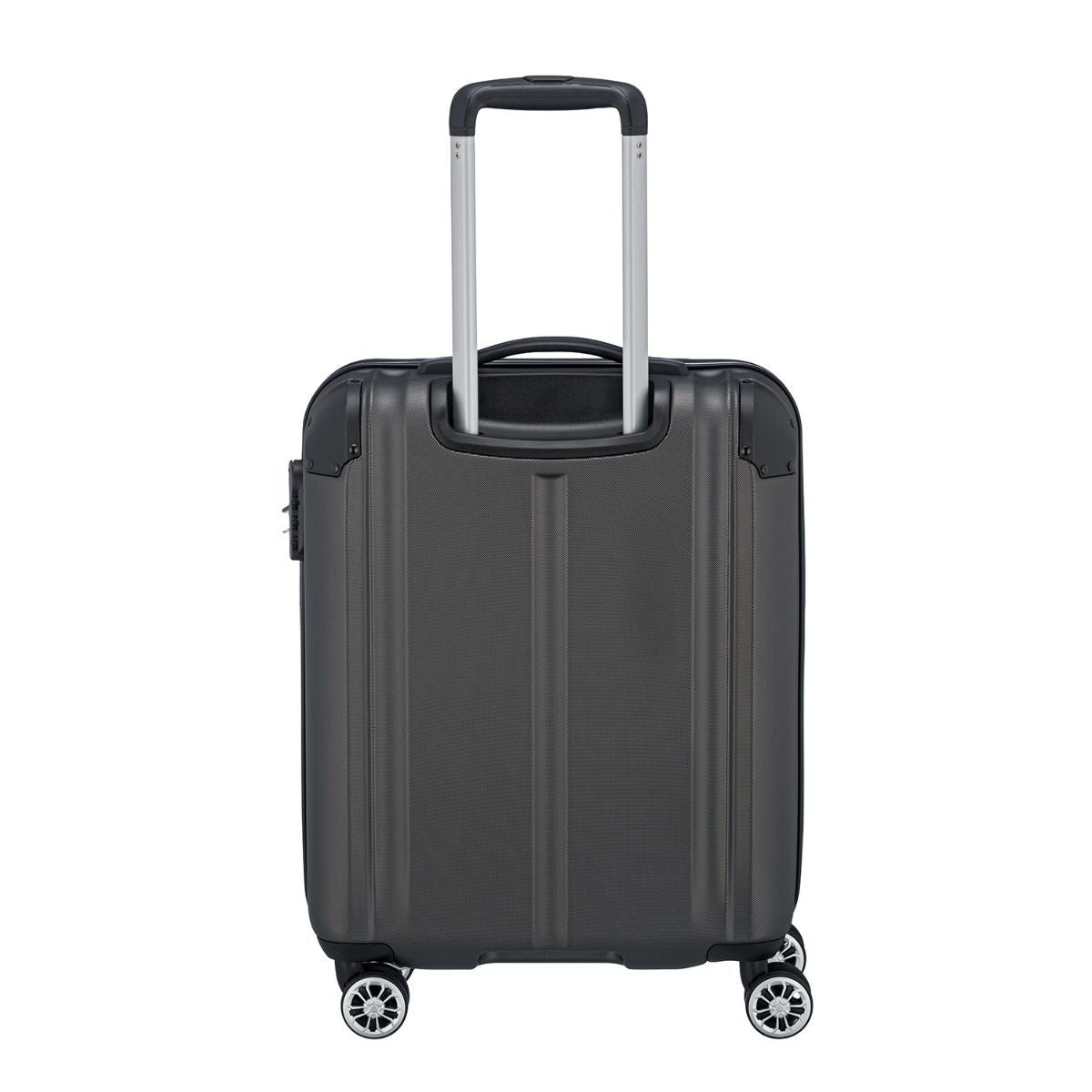 Travelite City Anthrazit 4-Rollen Trolley S 55cm