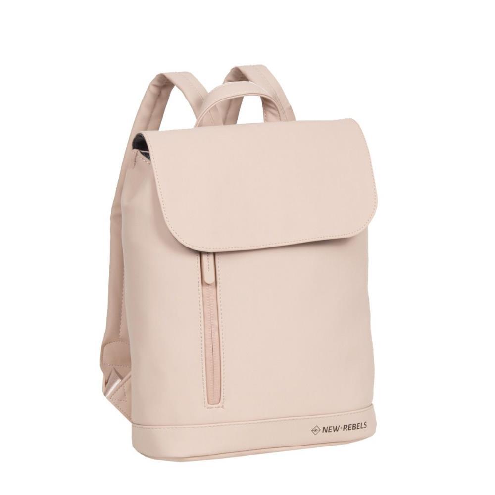 New Rebels Daley Pink Flap Rucksack