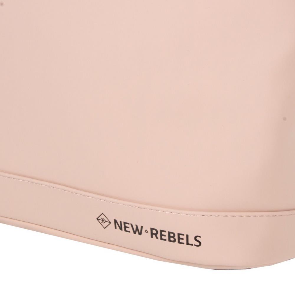 New Rebels Daley Pink Flap Rucksack