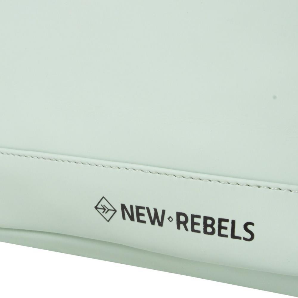 New Rebels Daley Mint Blue Flap Rucksack