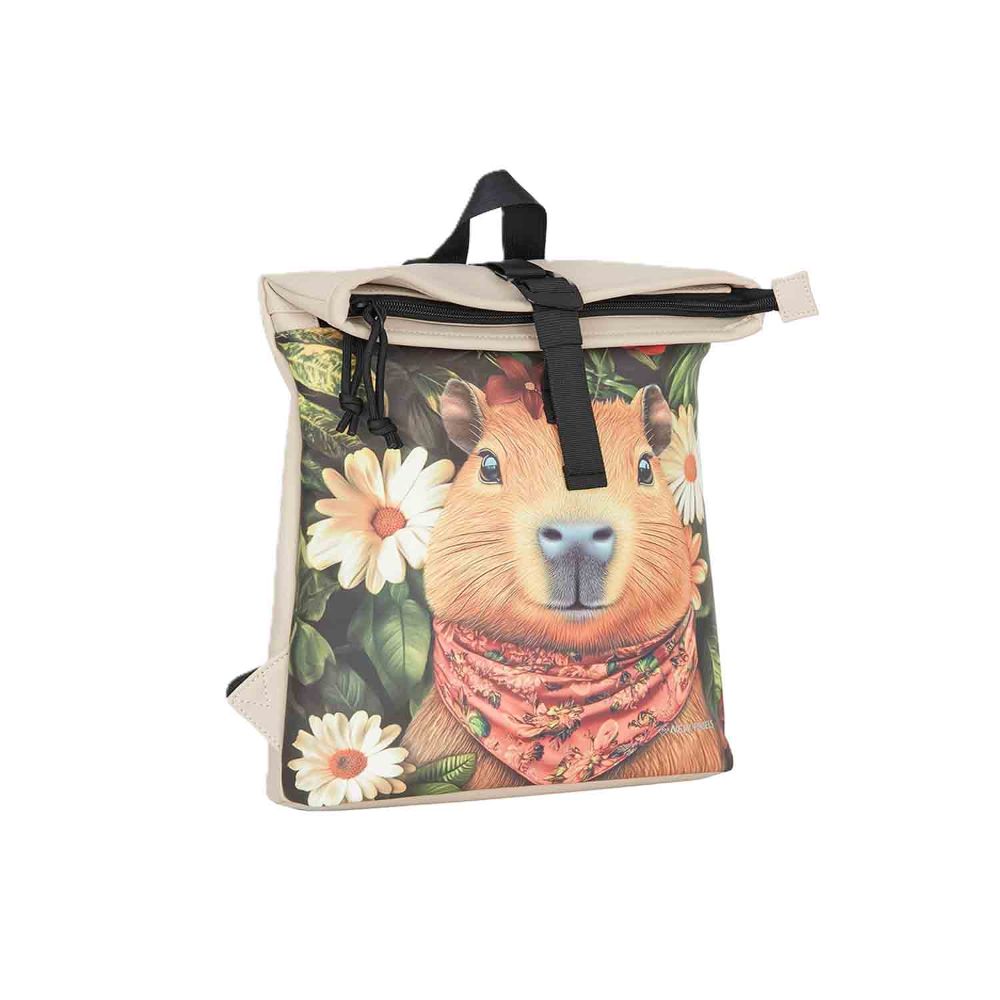 New Rebels Mart Art Los Angeles Capibara Rolltop Rucksack Mini