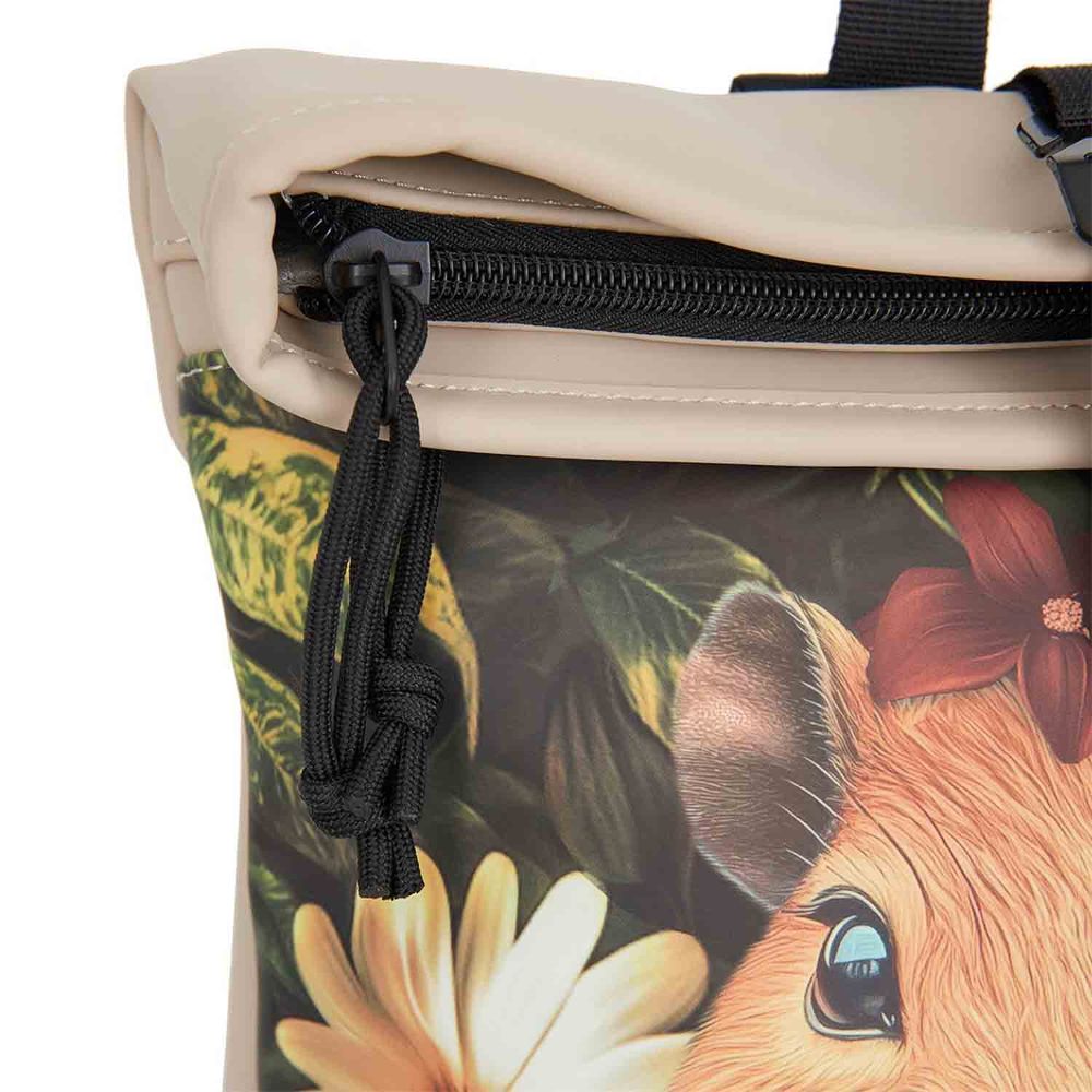 New Rebels Mart Art Los Angeles Capibara Rolltop Rucksack Mini