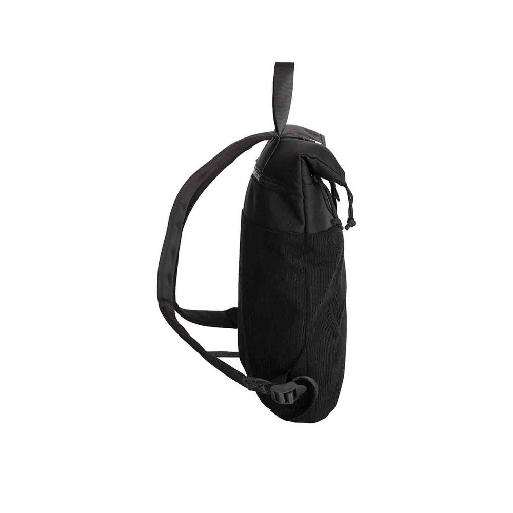 New Rebels Ribbi Los Angeles Black Rolltop Rucksack Mini