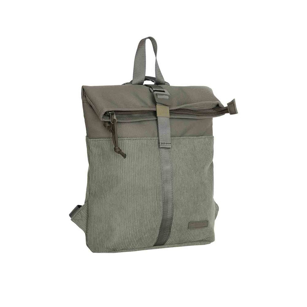 New Rebels Ribbi Los Angeles Sallie Green Rolltop Rucksack Mini