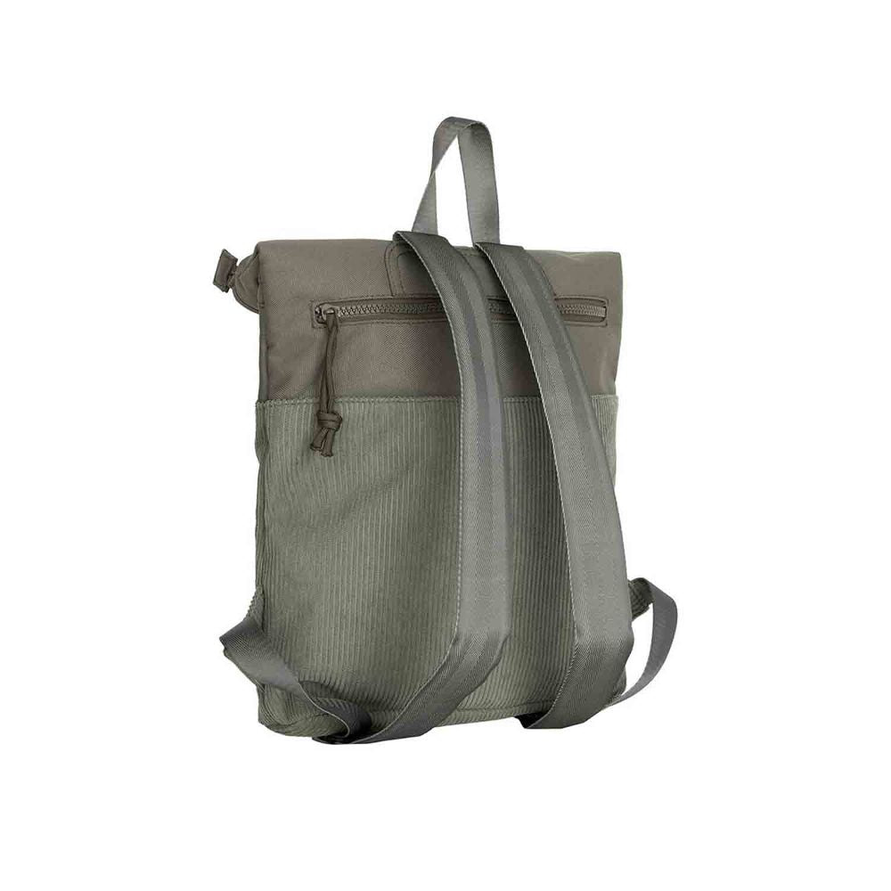 New Rebels Ribbi Los Angeles Sallie Green Rolltop Rucksack Mini