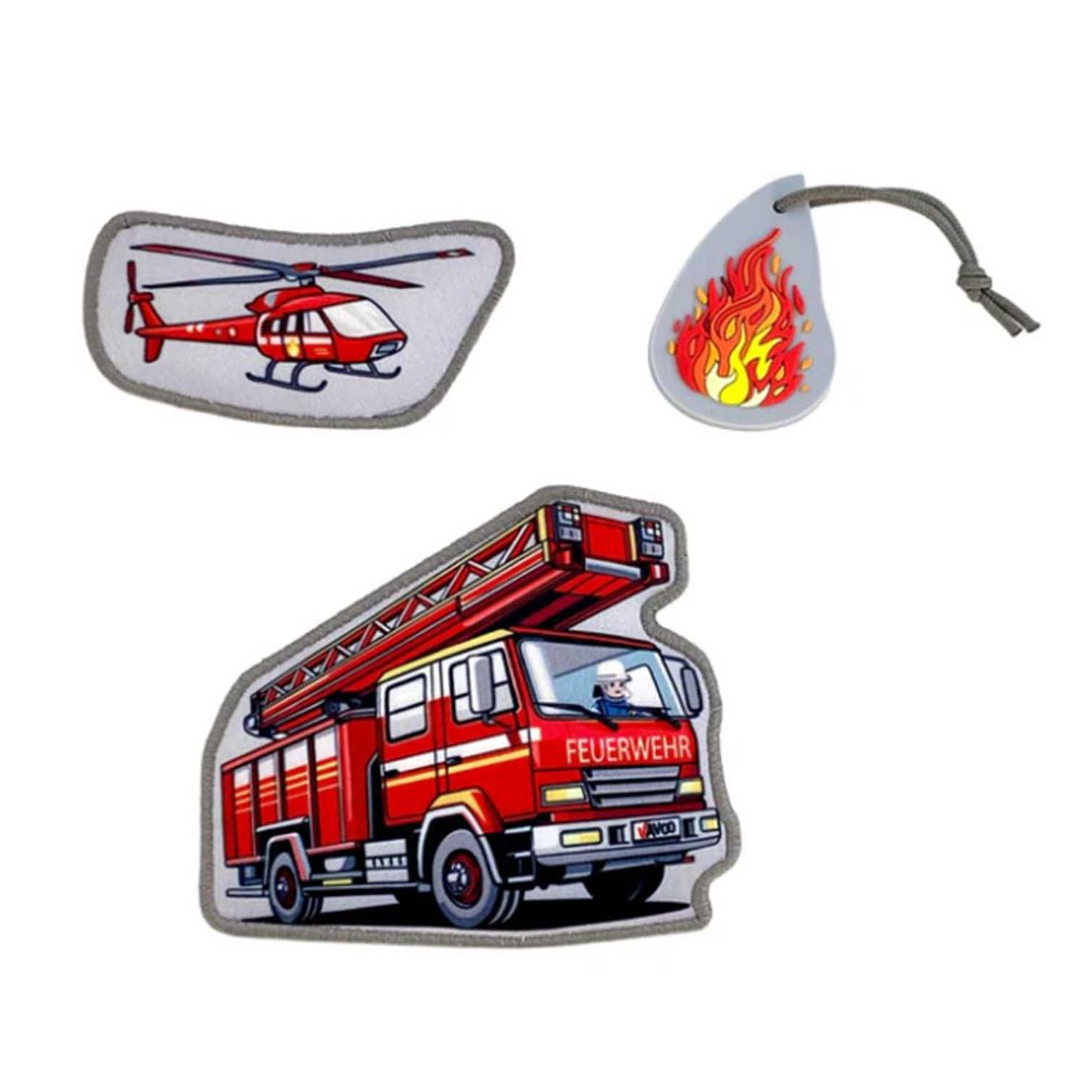 Vavoo Magnet Sticker FireFighter Set 3tlg.