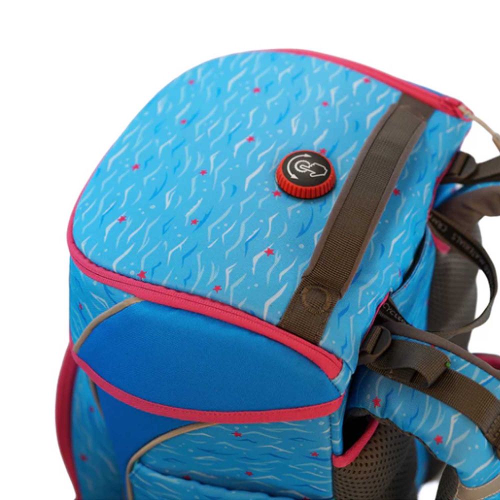 Vavoo Quin Pro Blue Waves Mermaid Schulranzen Set 7tlg.