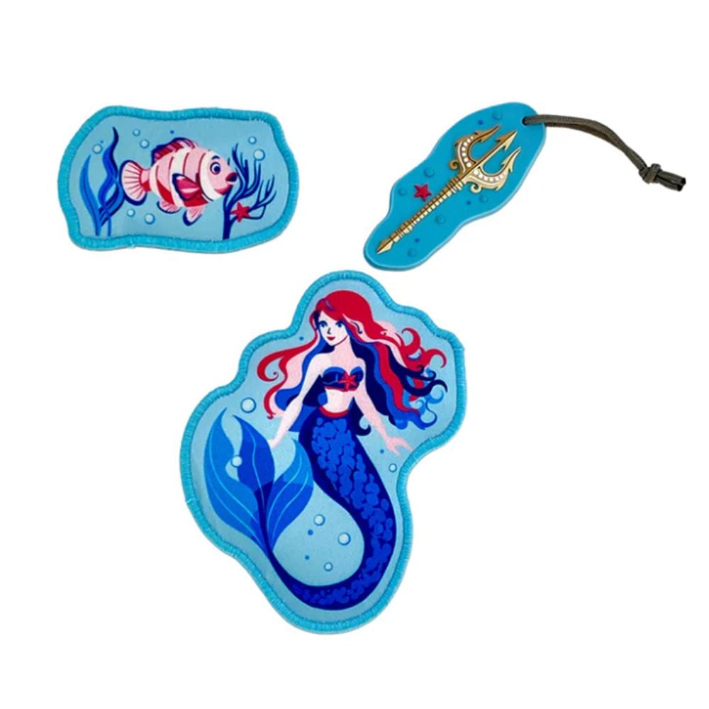 Vavoo Quin Pro Blue Waves Mermaid Schulranzen Set 7tlg.