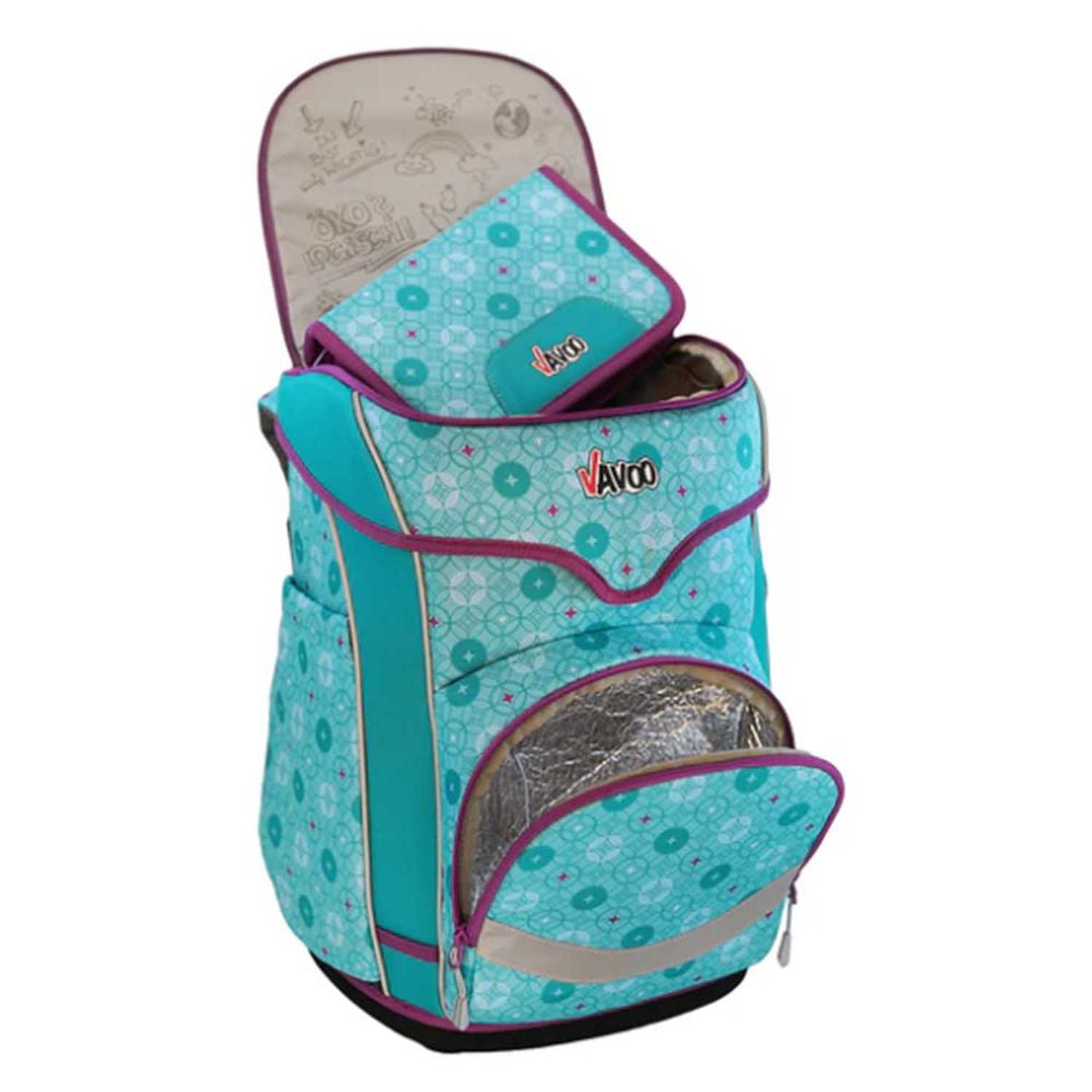 Vavoo Quin Pro Ornaments Unicorn Schulranzen Set 7tlg.