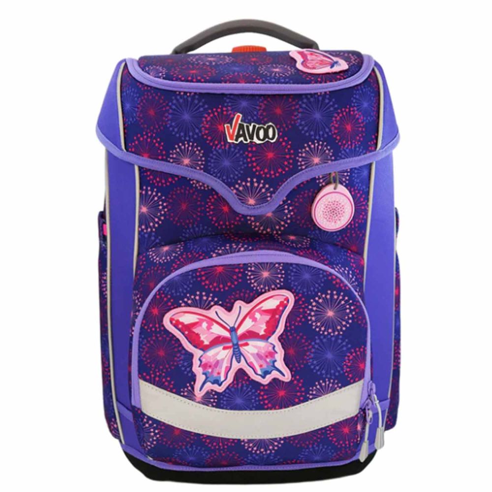 Vavoo Quin Pro Twinkle Butterfly Schulranzen Set 7tlg.