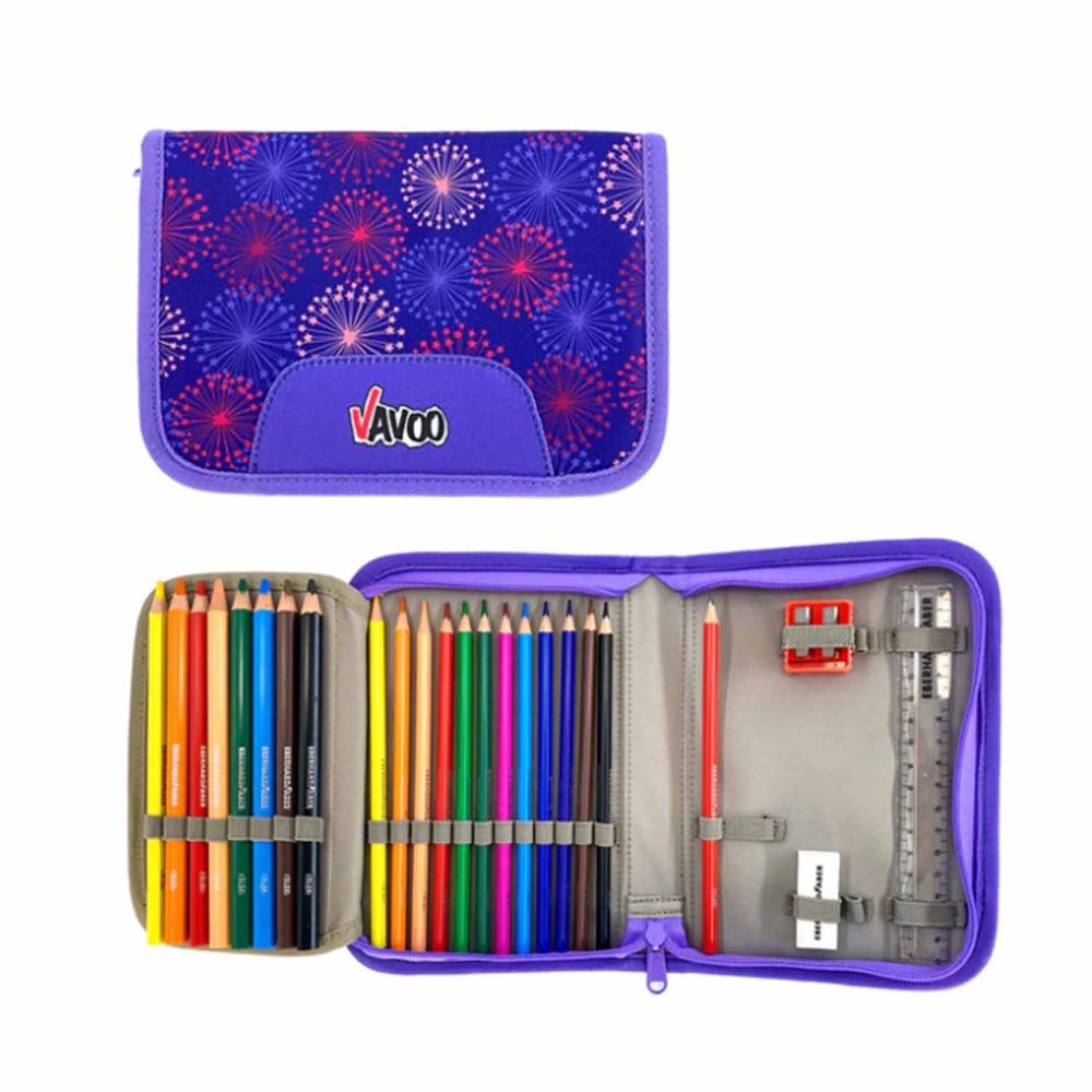 Vavoo Quin Pro Twinkle Butterfly Schulranzen Set 7tlg.