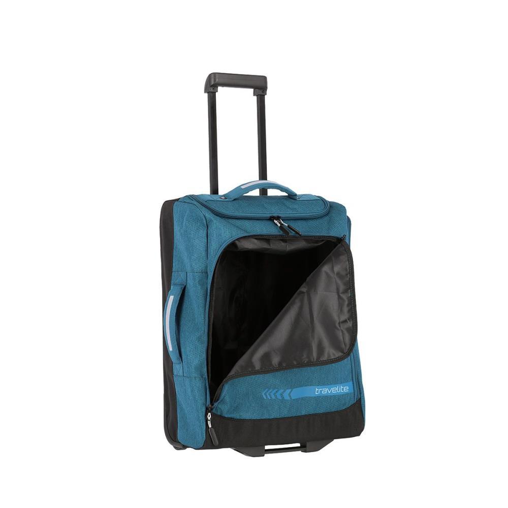 Travelite Kick Off Reisetasche Petrol Trolley S