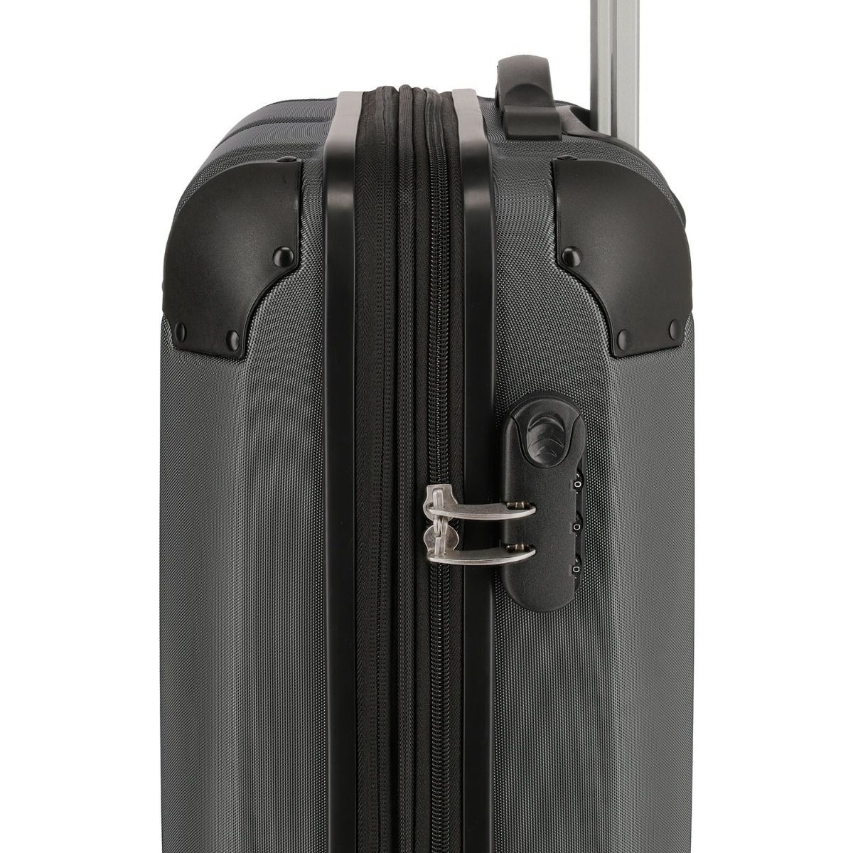 Travelite City Anthrazit 4-Rollen Trolley S 55cm