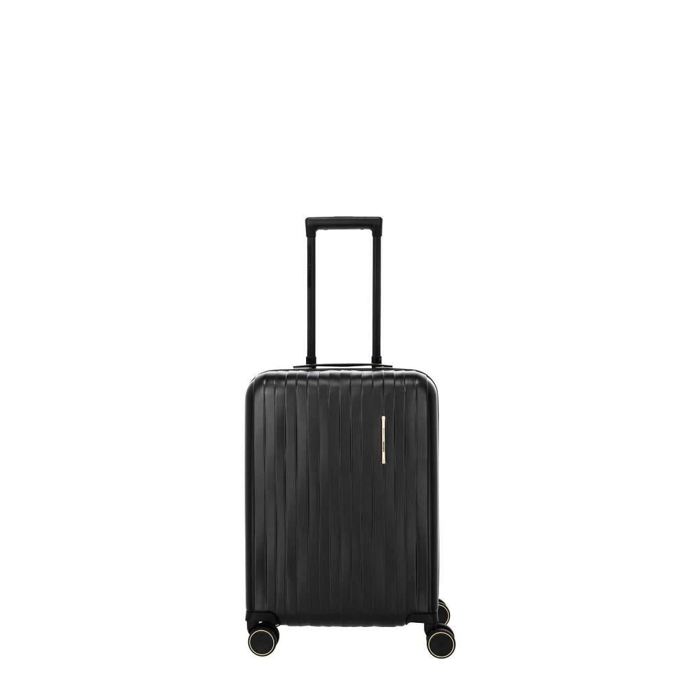 Travelite Barbara Novelty Black 4 Doppelrollen Trolley S 55 cm