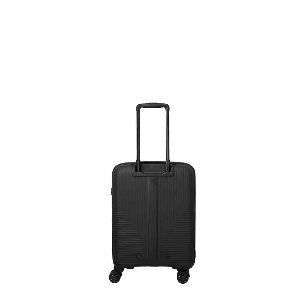 Travelite Air Stripe Schwarz 4-Doppelrollen Trolley S 55cm