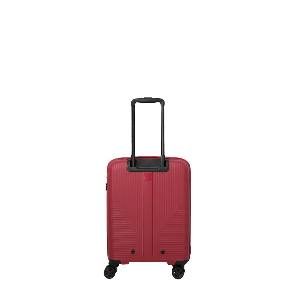 Travelite Air Stripe Rot 4-Doppelrollen Trolley S 55cm