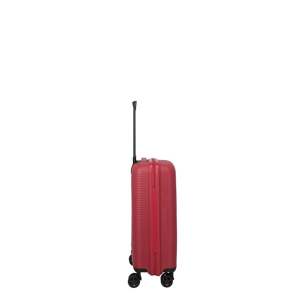Travelite Air Stripe Rot 4-Doppelrollen Trolley S 55cm