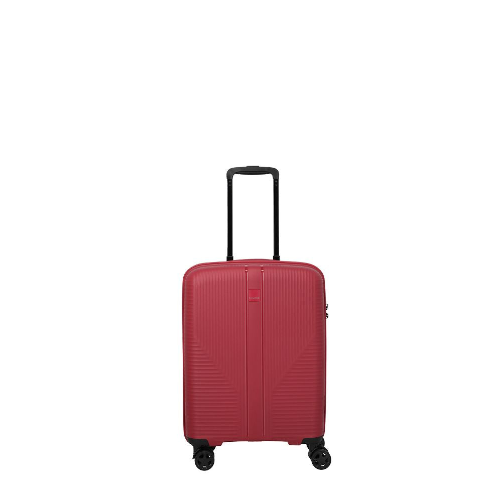 Travelite Air Stripe Rot 4-Doppelrollen Trolley S 55cm