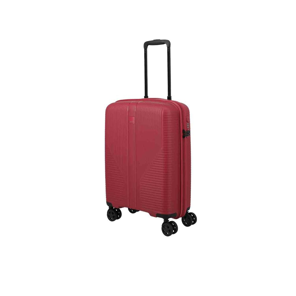 Travelite Air Stripe Rot 4-Doppelrollen Trolley S 55cm