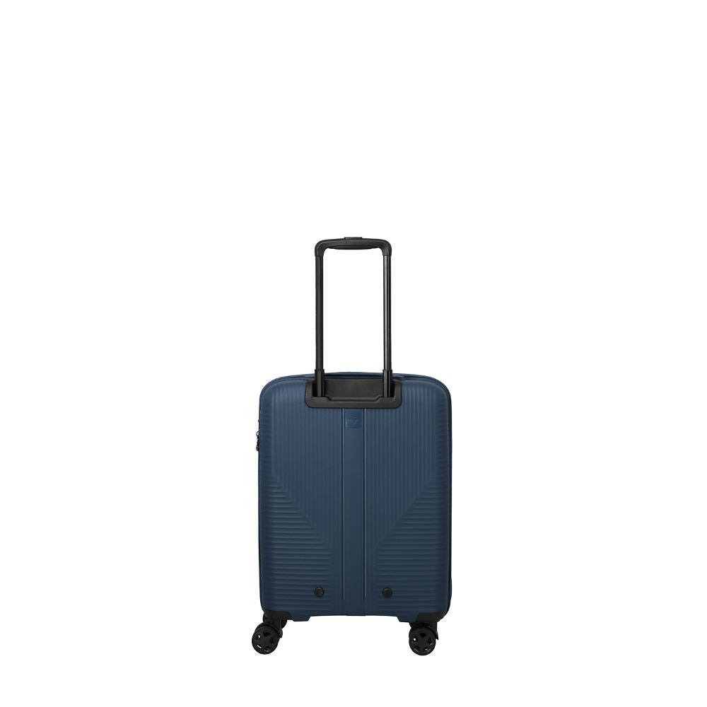 Travelite Air Stripe Navy 4-Doppelrollen Trolley S 55cm