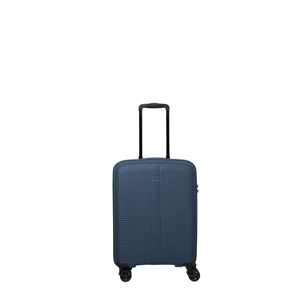 Travelite Air Stripe Navy 4-Doppelrollen Trolley S 55cm