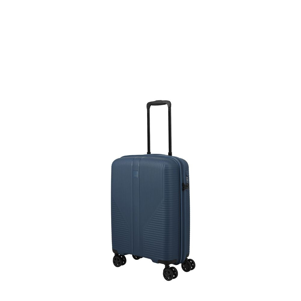 Travelite Air Stripe Navy 4-Doppelrollen Trolley S 55cm