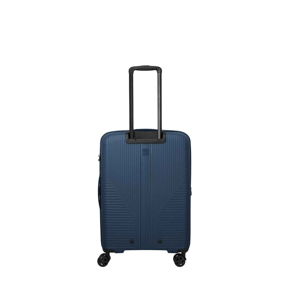 Travelite Air Stripe Navy 4-Rollen Trolley M erweiterbar 66cm