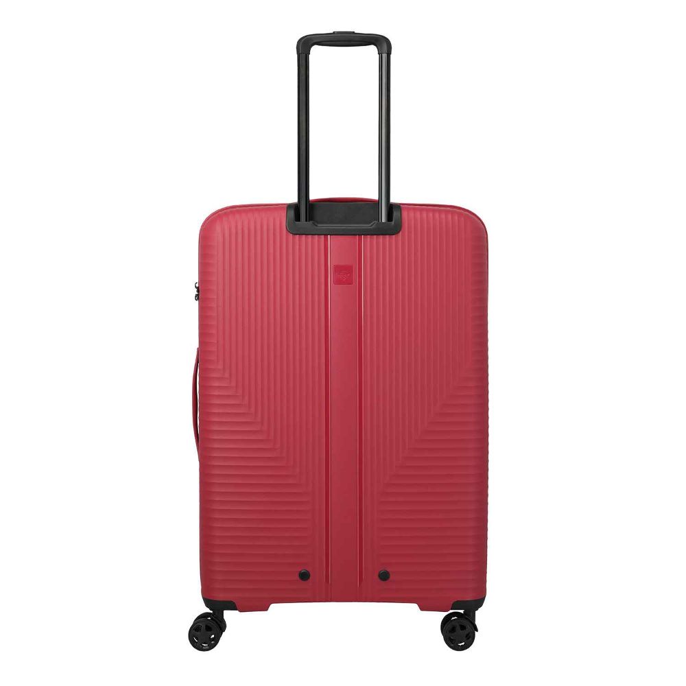 Travelite Air Stripe Rot 4-Doppelrollen Trolley L 77cm