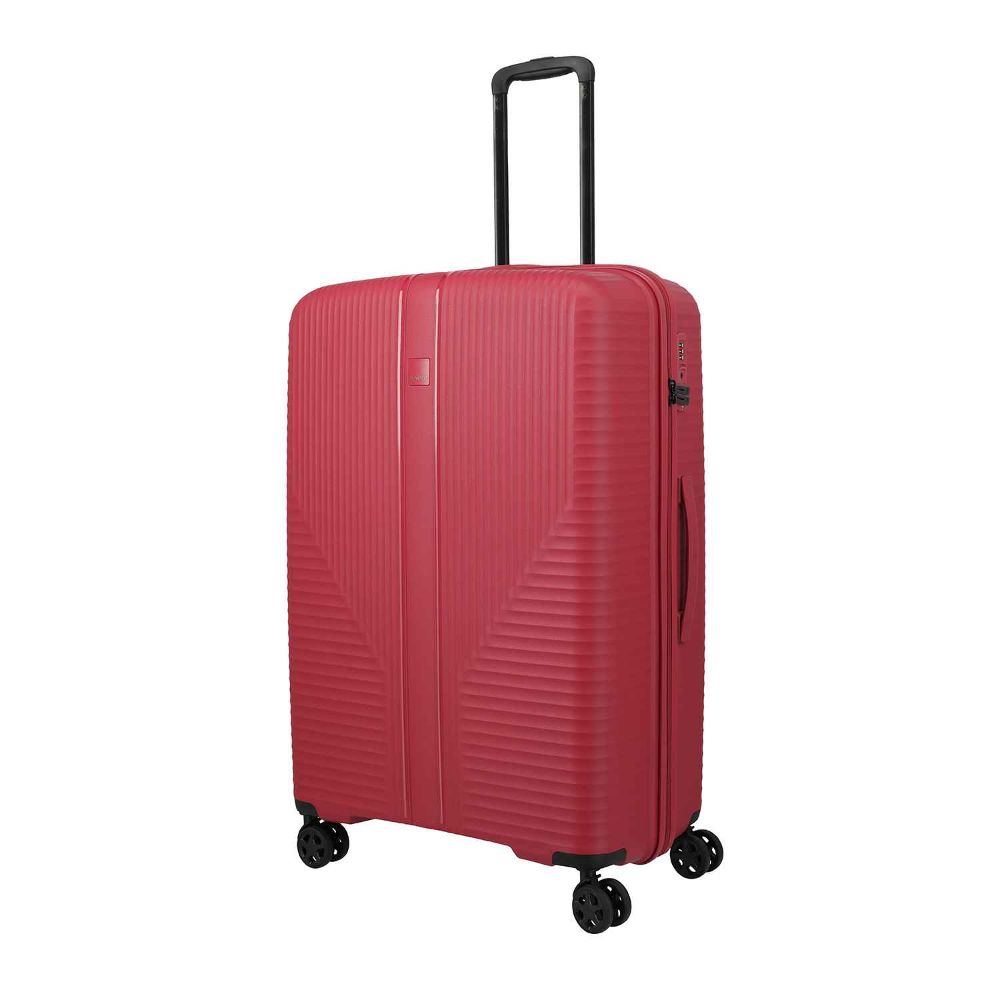 Travelite Air Stripe Rot 4-Doppelrollen Trolley L 77cm