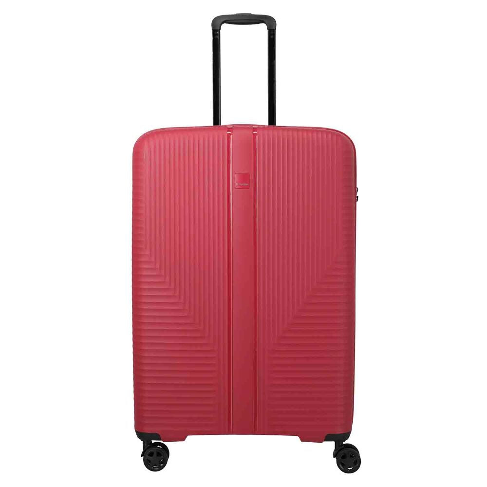 Travelite Air Stripe Rot 4-Doppelrollen Trolley L 77cm