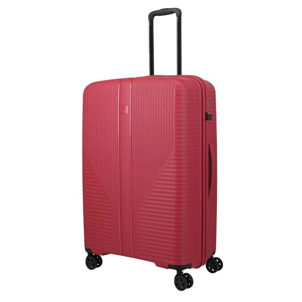 Travelite Air Stripe Rot 4-Doppelrollen Trolley L 77cm