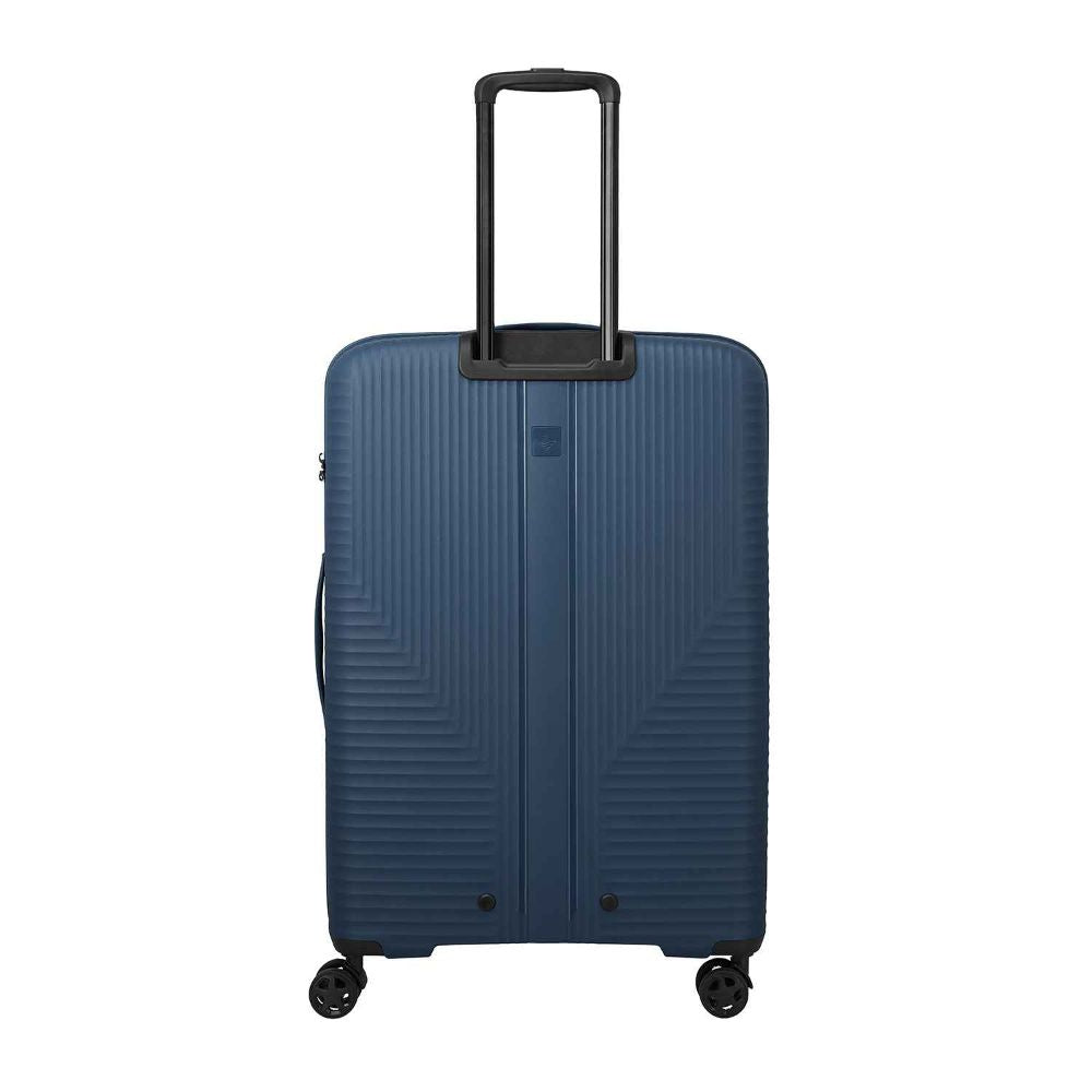 Travelite Air Stripe Navy 4-Doppelrollen Trolley L 77cm