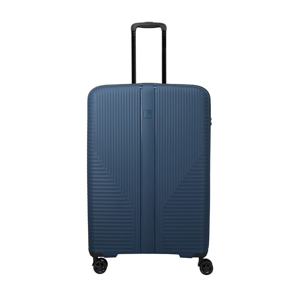 Travelite Air Stripe Navy 4-Doppelrollen Trolley L 77cm