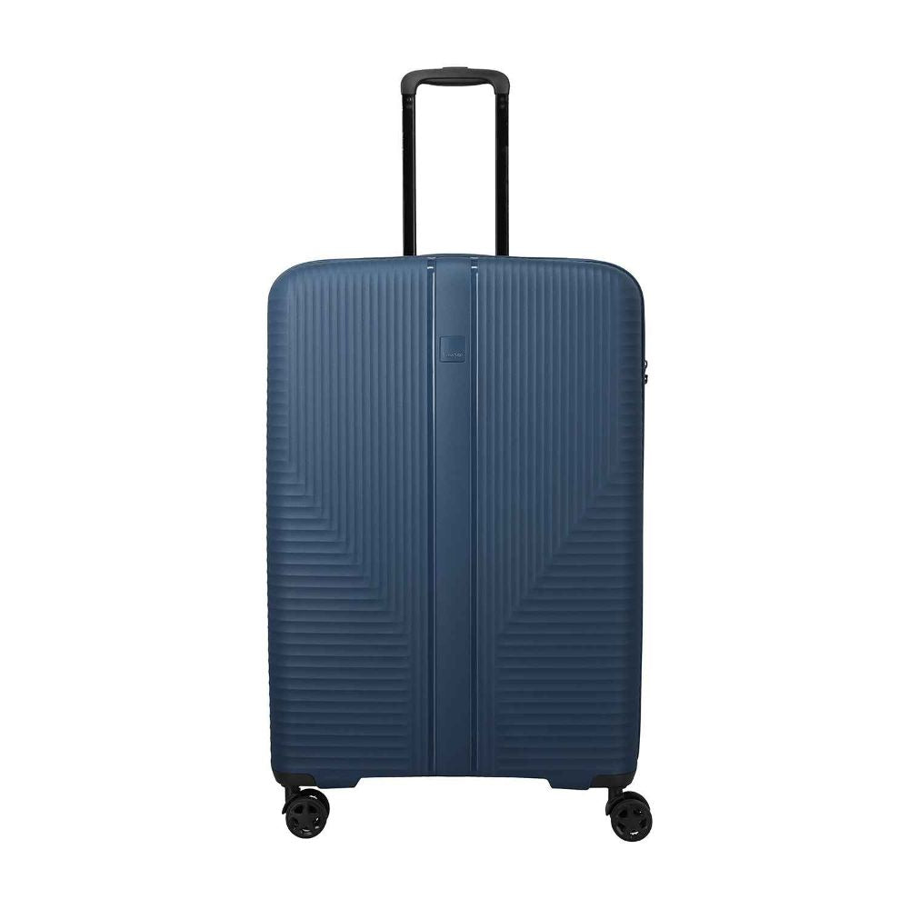 Travelite Air Stripe Navy 4-Doppelrollen Trolley L 77cm