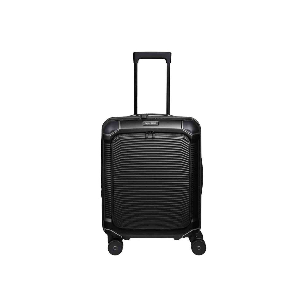 Travelite Millennium Black 4-Doppelrollen Business Pocket Trolley S 55 cm