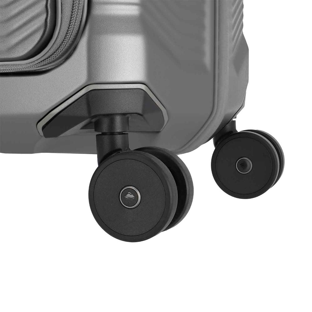 Travelite Millennium Silver 4-Doppelrollen Business Pocket Trolley S 55 cm