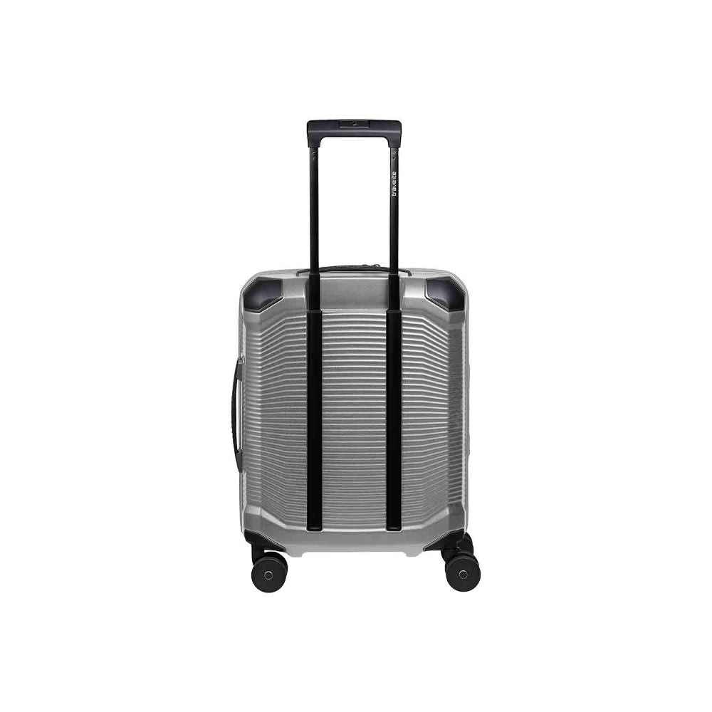 Travelite Millennium Silver 4-Doppelrollen Trolley S 55 cm