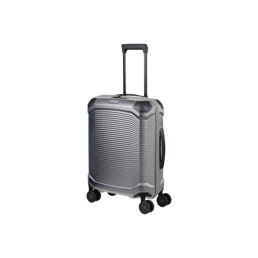 Travelite Millennium Silver 4-Doppelrollen Trolley S 55 cm