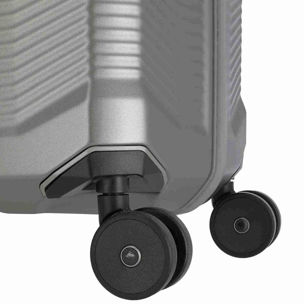 Travelite Millennium Silver 4-Doppelrollen Trolley S 55 cm