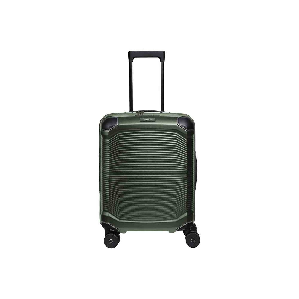 Travelite Millennium Pine Green 4-Doppelrollen Trolley S 55 cm