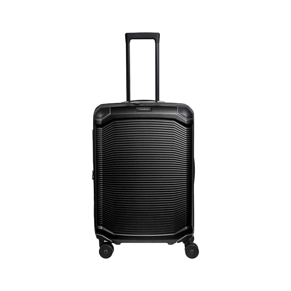 Travelite Millennium Black 4-Doppelrollen Trolley M 67 cm