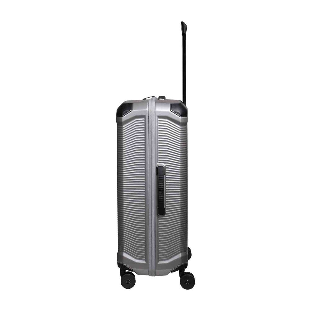 Travelite Millennium Silver 4-Doppelrollen Trolley L 76 cm