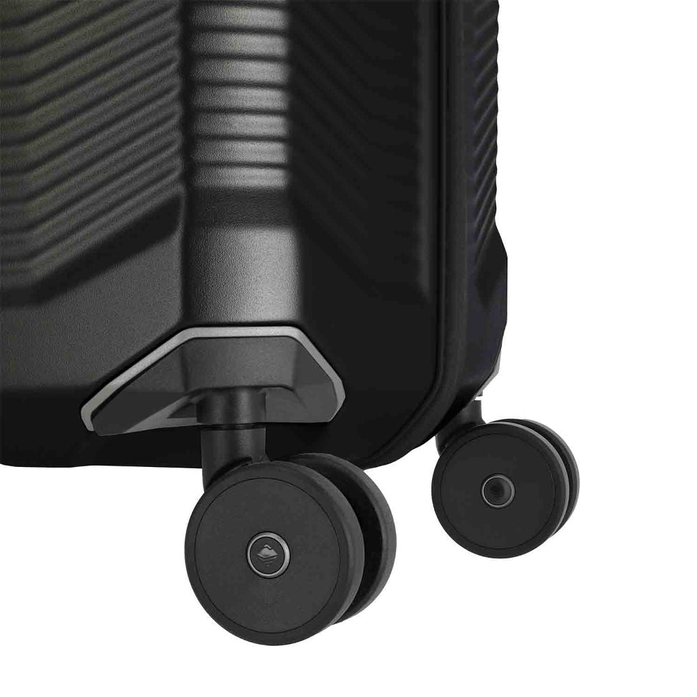 Travelite Millennium Black 4-Doppelrollen Trolley L 76 cm